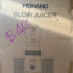 Slow juicer
