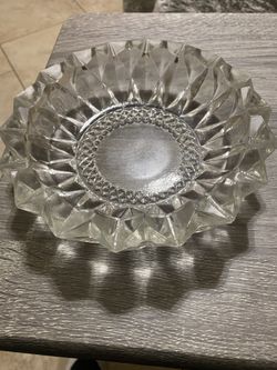 Clear Crystal Glass Tray