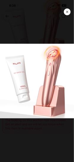Nulift RF Facial Device with Base Gel