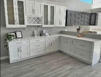 15×42 Glass Frame Wall Cabinet | 3 Shelves