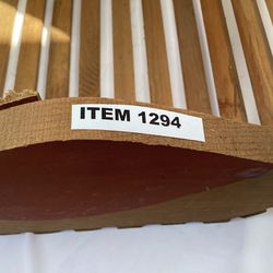 1294. Sawmill Critter Wood Duck Basket For Magazines, Logs, Or Yarn 