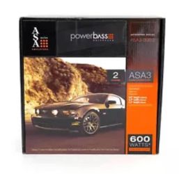 PowerBass ASA3-300.2 600W 2-Channel Car Vehicle Amp Amplifier