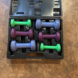 20 Lb Set Of vinyl Coated Fitbells