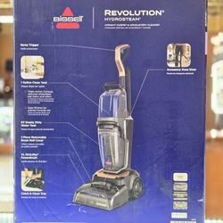 BISSELL 4117 Revolution HydroSteam Upright Deep Cleaner HydroSteam Technology
