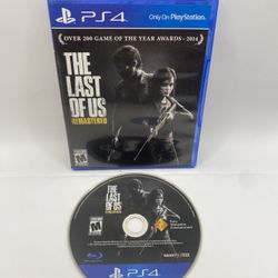 The Last of Us Remastered PS4 PlayStation 4 - Complete CIB Tested Netflix show