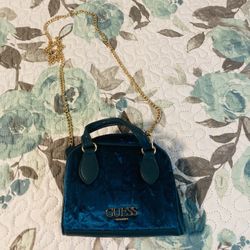 New Guess Minnie Teal Purse 