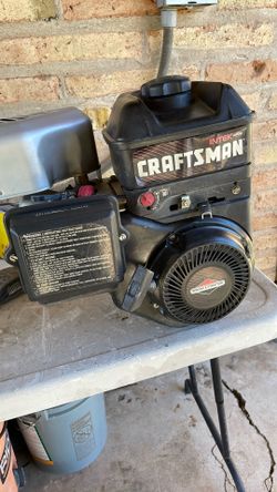6 1/2 Horse, Hp. Briggs& Stratton.