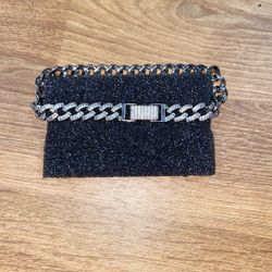 S925 Silver Bracelet With Zirconia