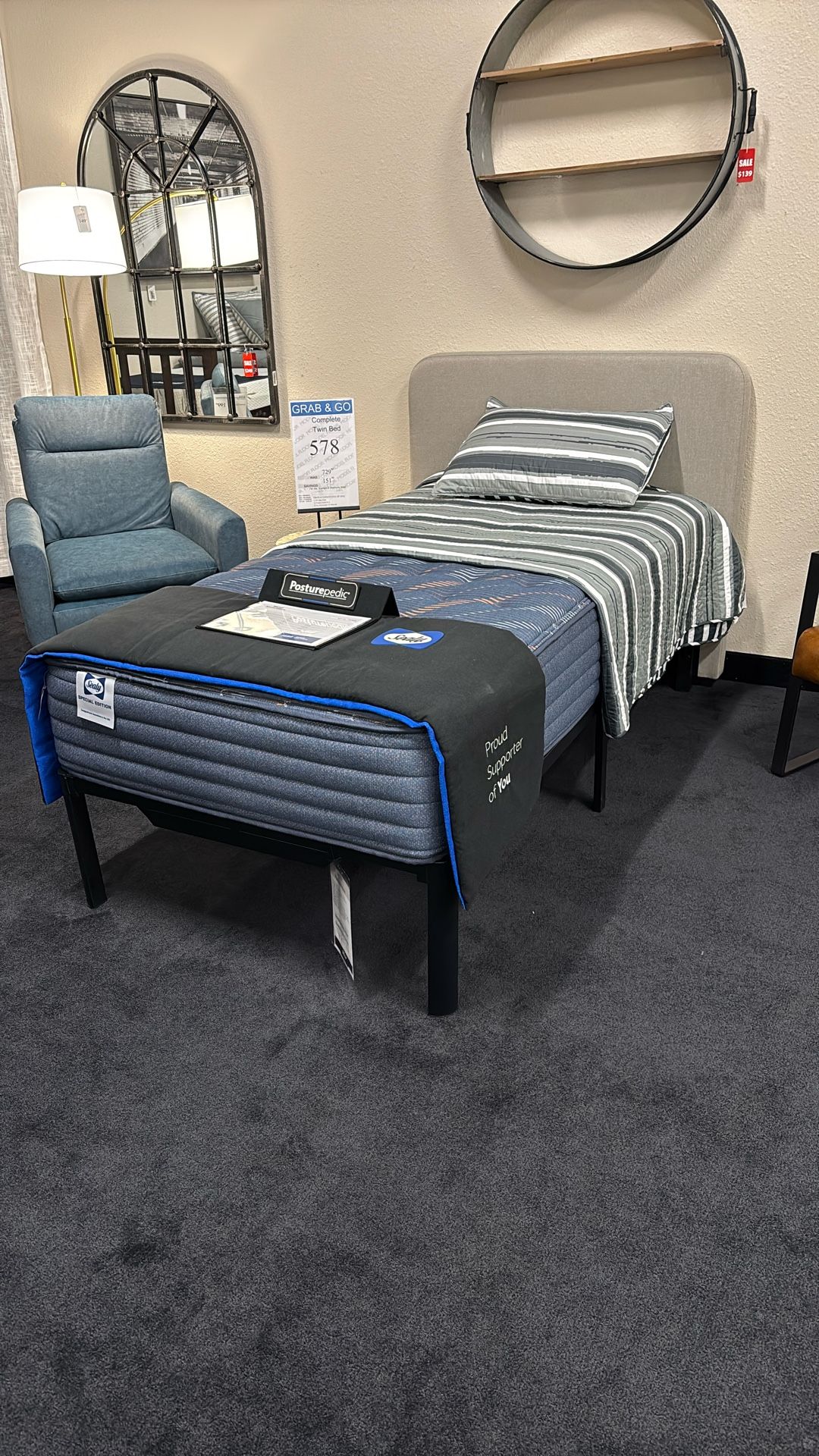 Complete Twin Bed