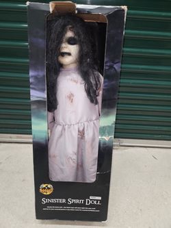 Sinister Spirit Doll from Spirit Halloween
