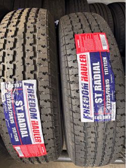 New tires ST22575R15 Freedom