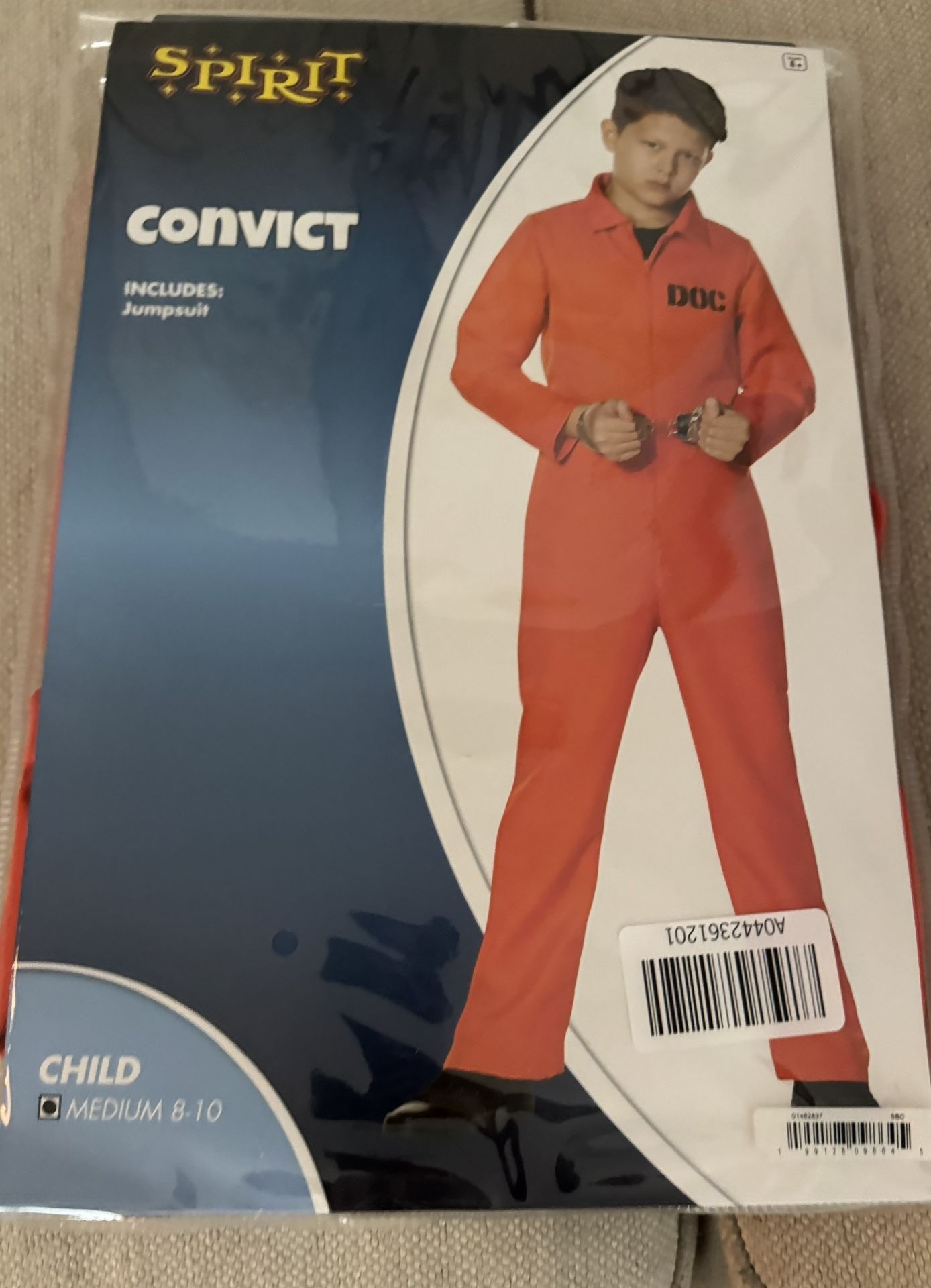 Convict Youth Costume 