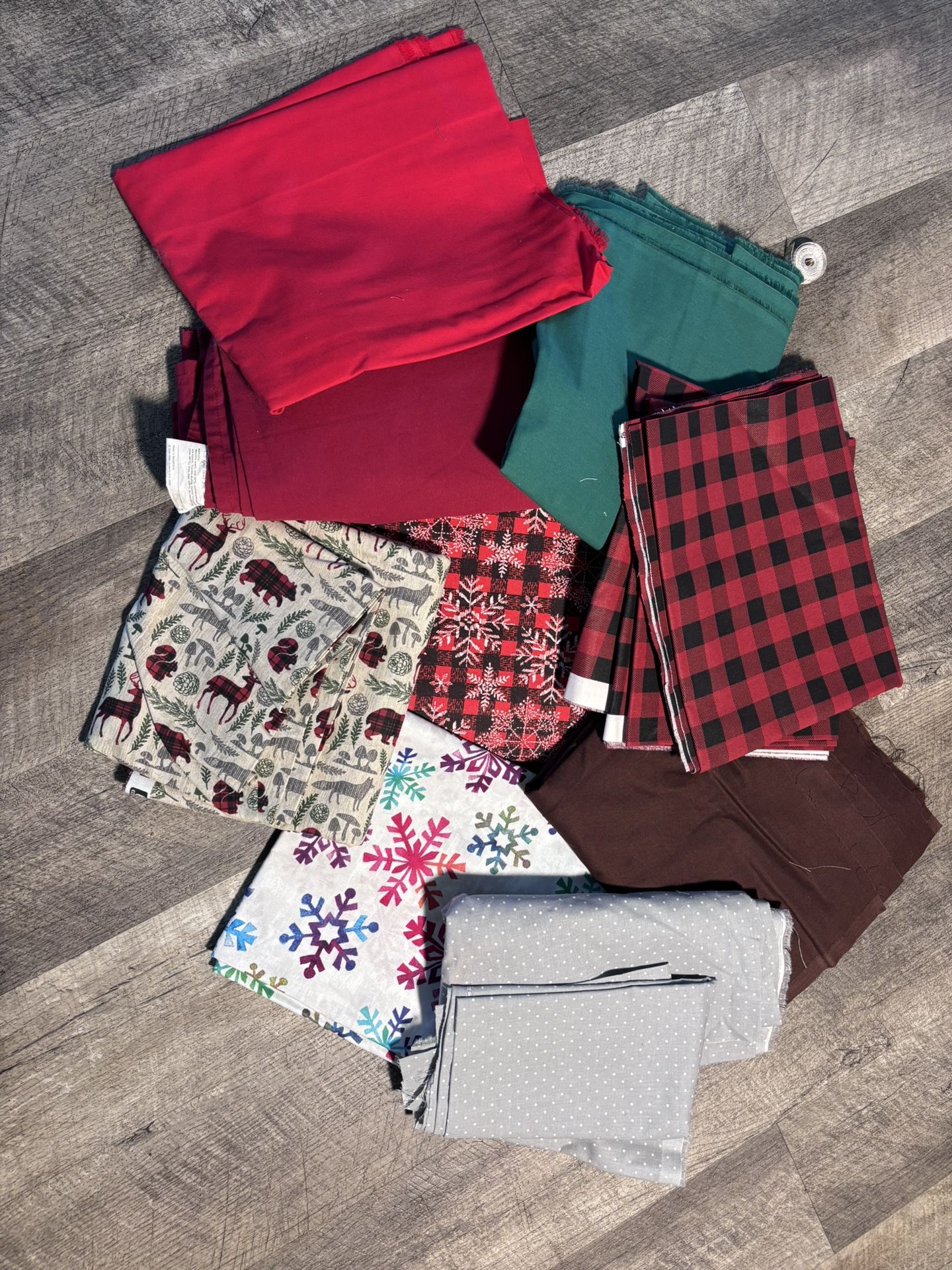 Winter / Holiday Fabric Bundle