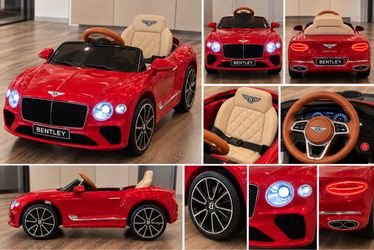 Bentley Kids Electric Ride-On Car – Red – Great Condition