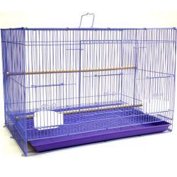 YML Breeding Bird Cage, Small, Purple 