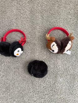 Three ear muffins for only $15.00