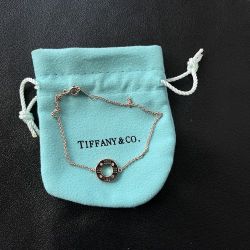 Tiffany & Co Diamond 18k Rose Gold Fine Bracelet
