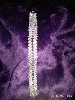Crystal Rhinestone Tennis Bracelet