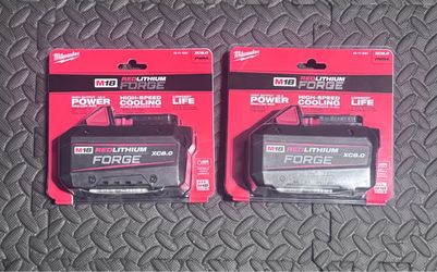 Milwaukee M18 REDLITHIUM FORGE XC 8.0 Ah Battery