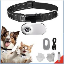 HD 1080P Cat Camera Collar with Video Record Wireless Mini Sport cam,Small Action Cameras,Body Camera for Pet Supplies/Stuff,Outdoor/Inoor Birthday Gi