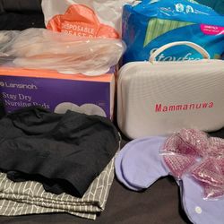 Mammanuwa Portable Breast Pump With Extras
