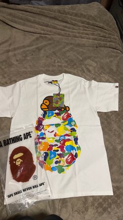 BAPE White Graphic T-Shirt OPEN TO OFFFERS