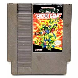 NES Teenage Mutant Ninja Turtles II The Arcade Game Nintendo, Preowned Condition