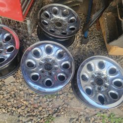 Silverado Factory 17" Wheels