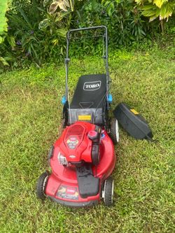 Toro self propelled lawn mower 163 cc