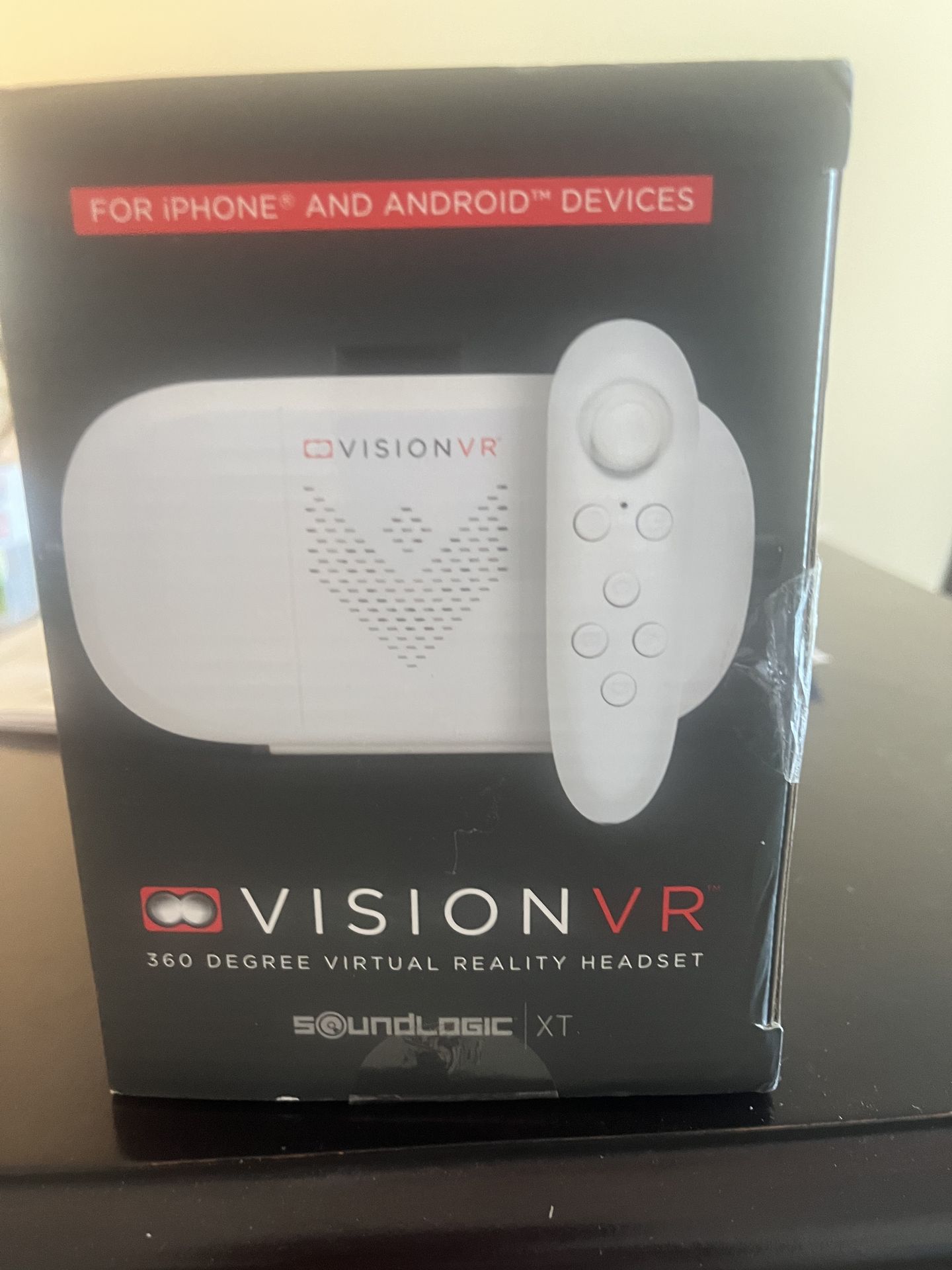 SoundLogic XT Vision VR – 360 Degree Virtual Reality Headset with Bluetooth Controller