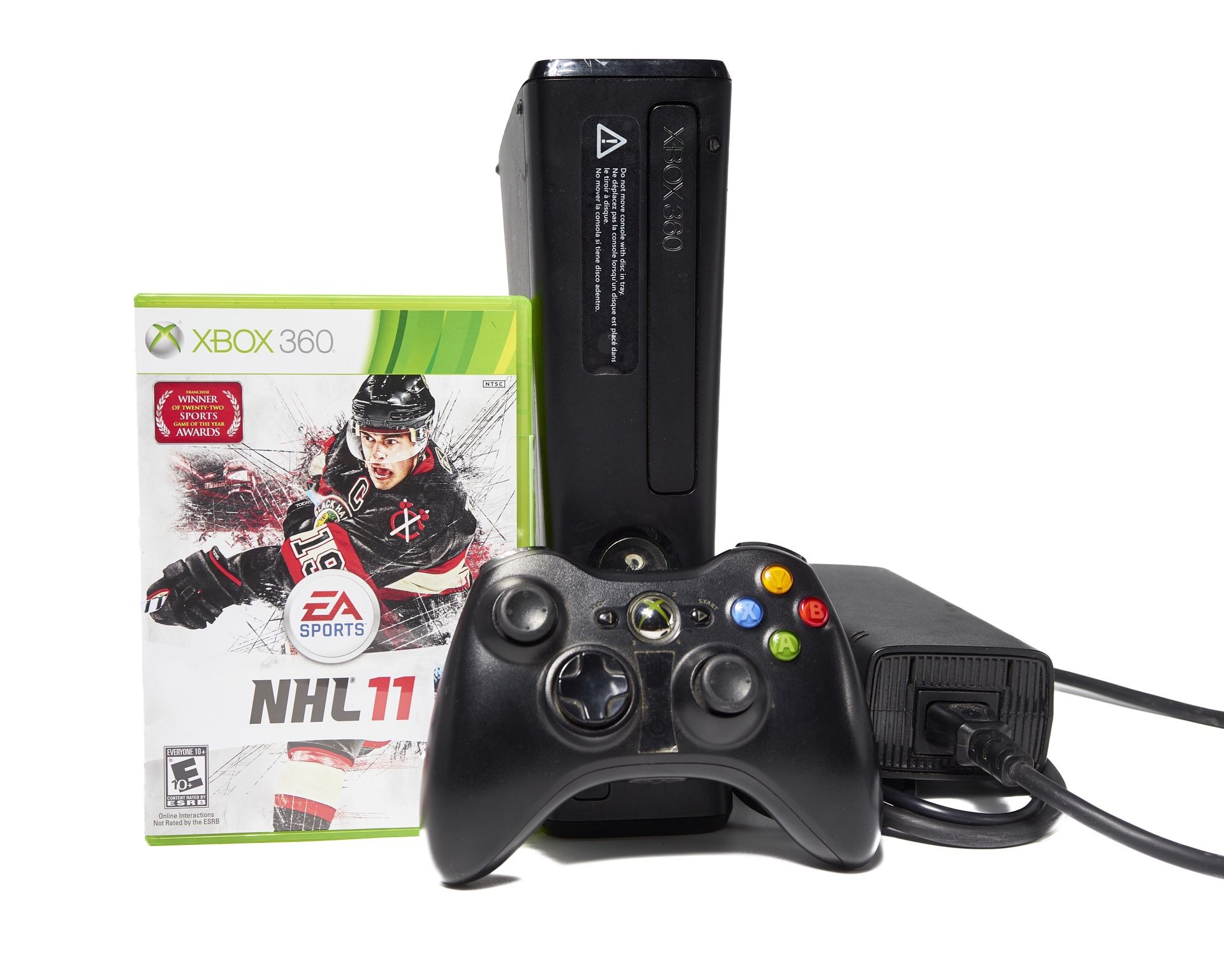 Xbox 360s with controller (229 GB Hard drive)