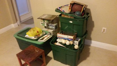 a lot of memorabilia and collectibles