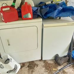 Used Dryer And Chest Freezer 