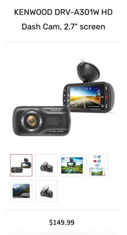 Brand New KENWOOD DRV-A301W HD Dash Cam