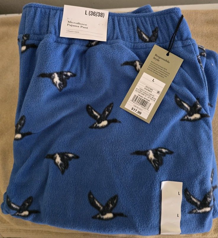 Mens Goodfellow & Co Fleece Pajama Pants