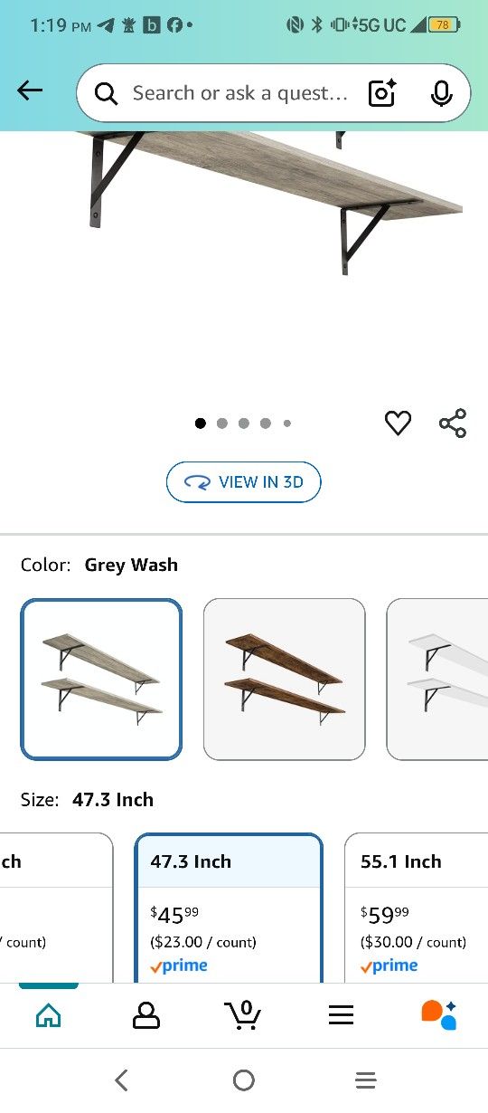 New Wall Shelves