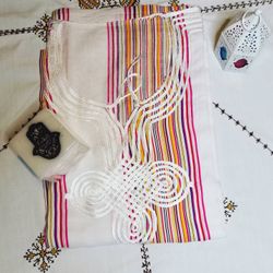 White Moroccan Dress