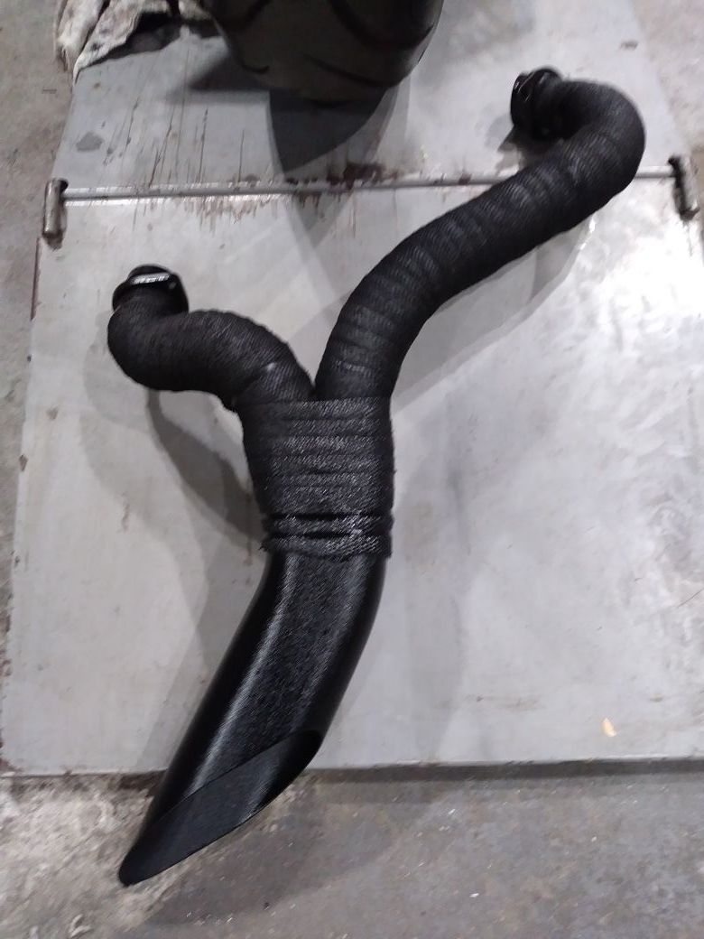 2 into 1 Ground Pounder for Harley-Davidson touring models