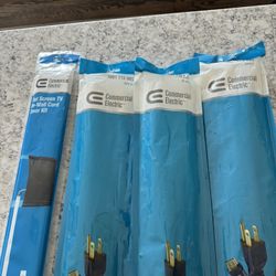 4 Packs Wall And Baseboard Cable Armor