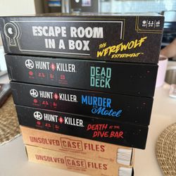 6 Murder Mystery Board Games