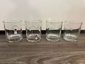 Christmas Holiday Glassware