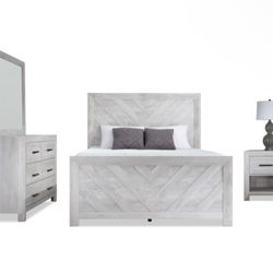 White Queen Bedroom Set 