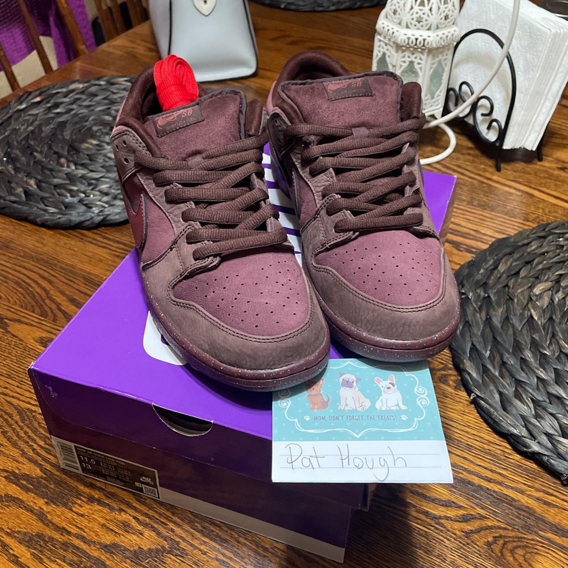 SB Dunk City Of Love Burgundy Crush 11.5