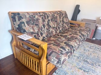 Queen Futon with 2 drawers