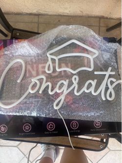 Congrats grad sign