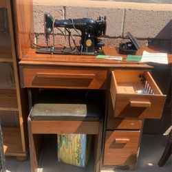 Old Electric Sewing Machine 