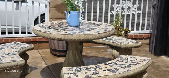 Mesa para jardín