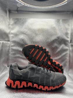 Size 13 - Reebok ZigWild Trail 6 Cold Grey Vivid Orange