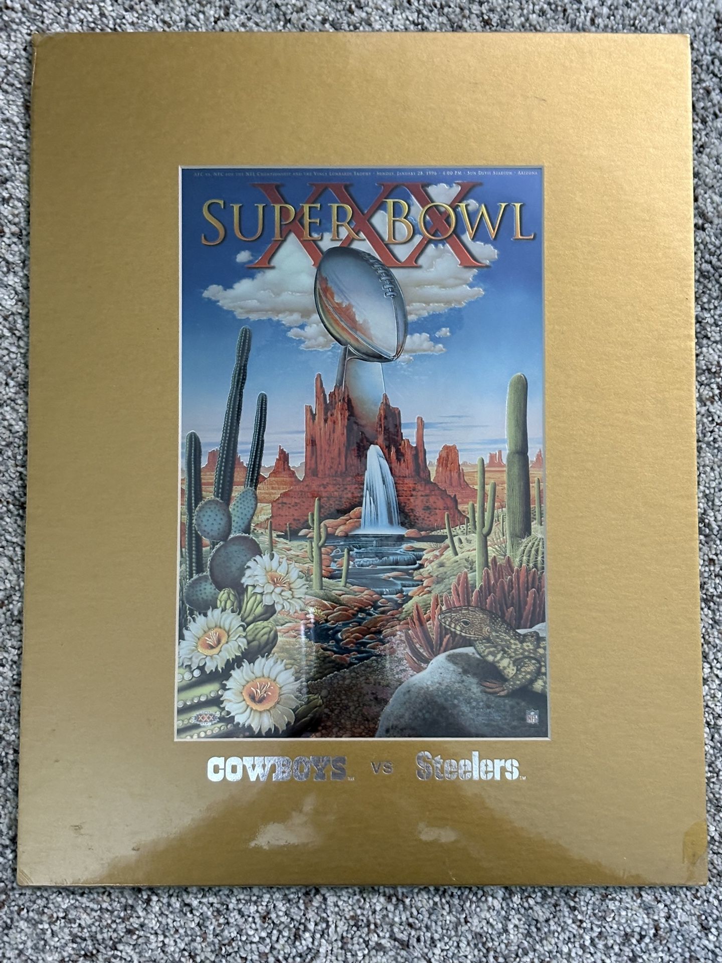 NFL Super Bowl - 1996 & 1997 Action Images (20 Total)