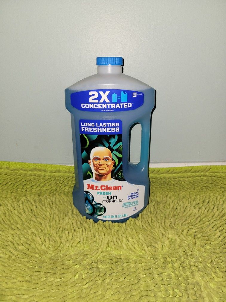 Mr Clean 64oz Concentrated Fresh With Unstoppable